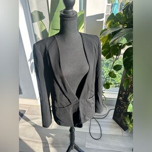 Black Theory Size 8 Blazer with light padding in the shoulders- office wear